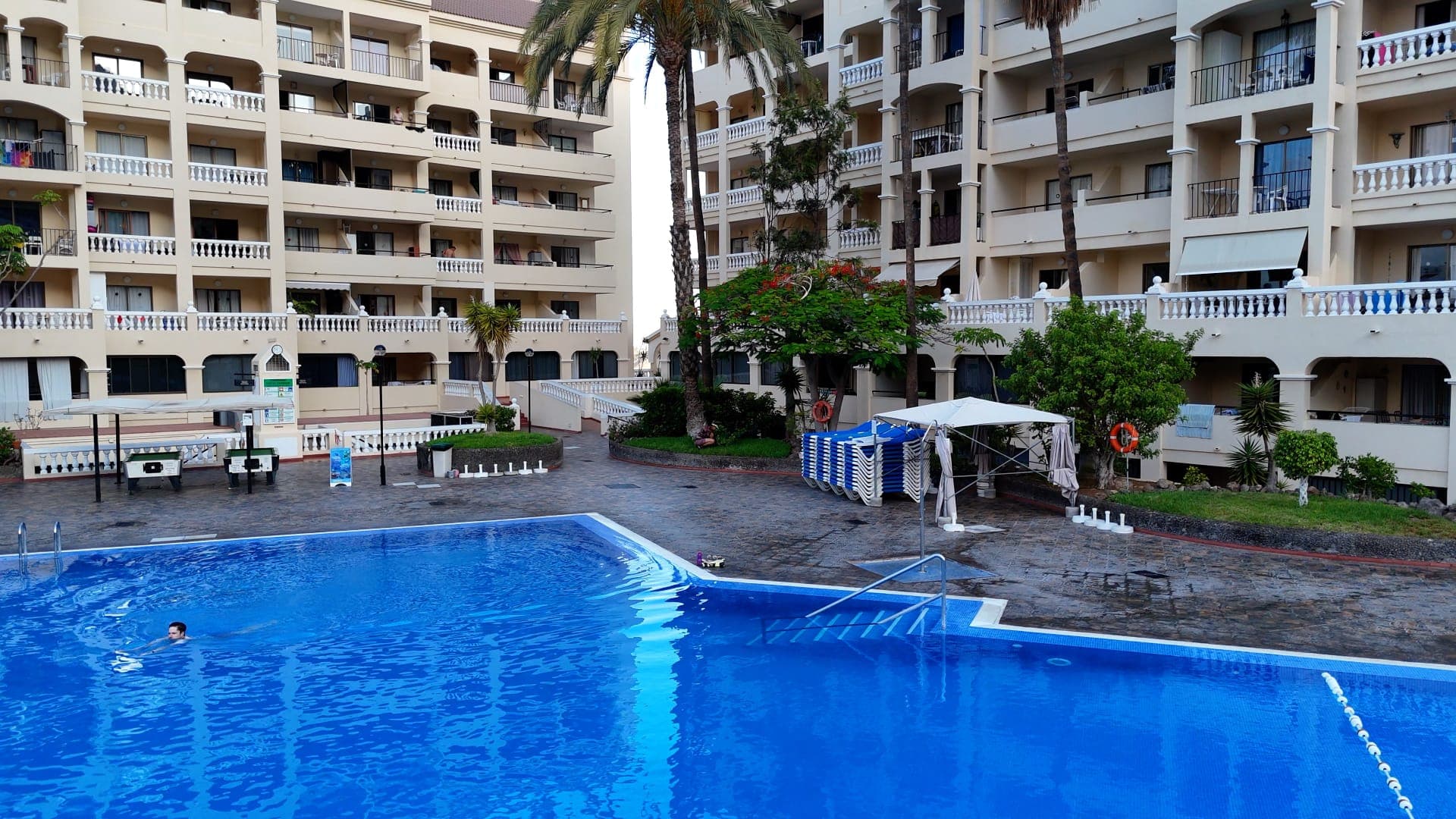 Apartament z widokiem na ocean w Los Cristianos